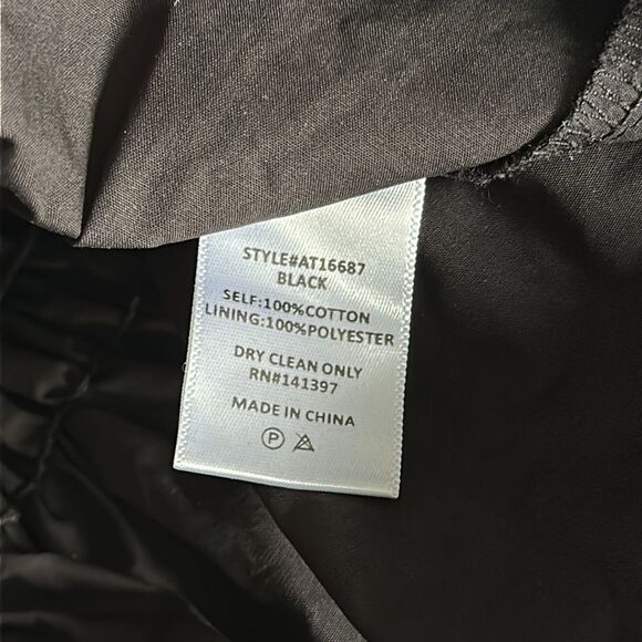 ASTR The Label Revolve Savina Ruched Bubble Sleeve Top in Black Size Small - Picture 9 of 9